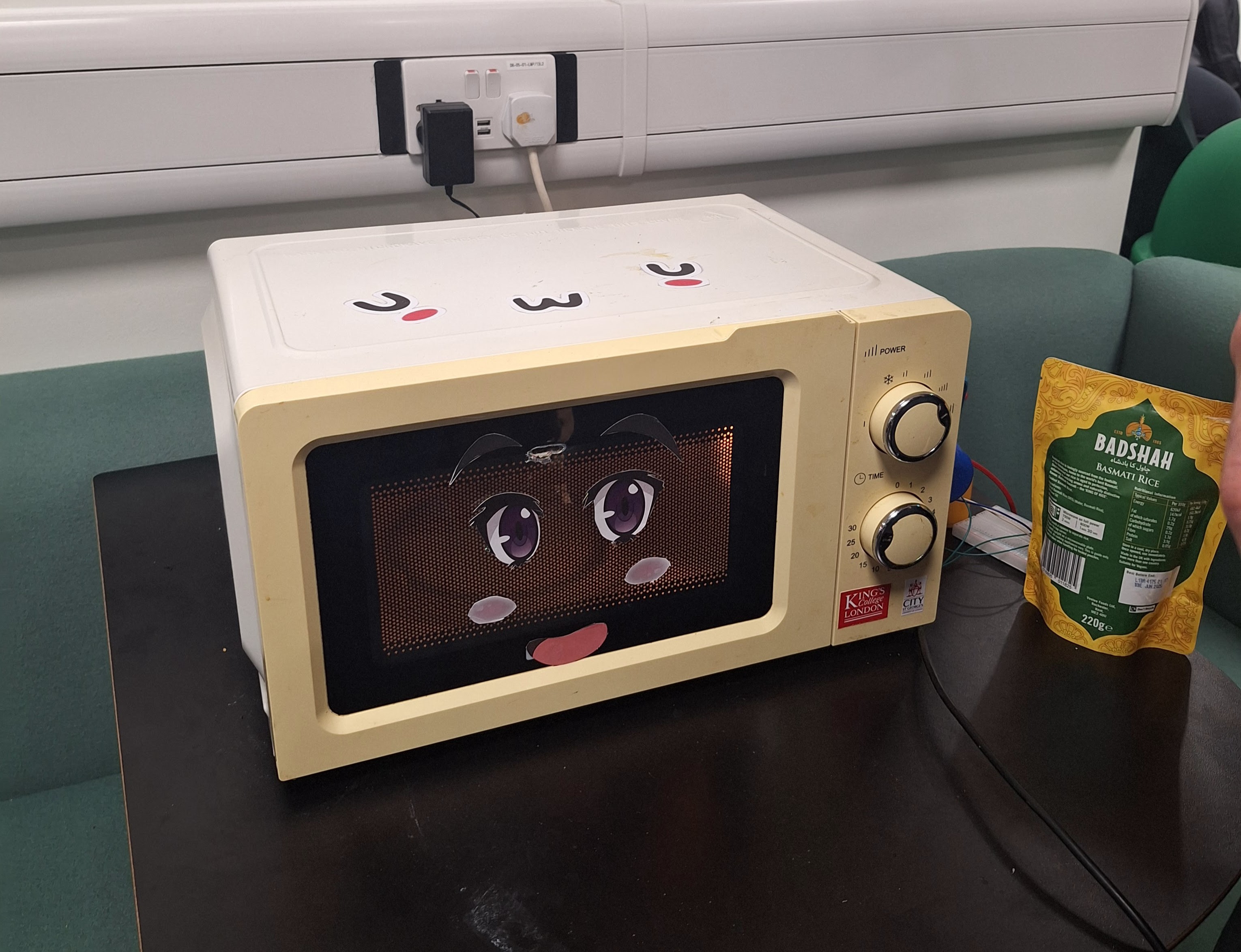 Talking Microwave